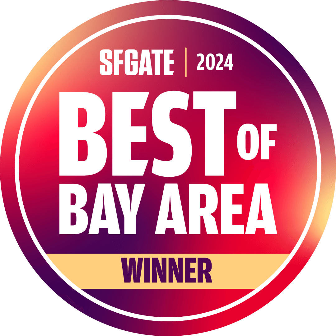 Voted Best of the Bay Area by SFGATE in 2024